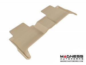 Chevrolet/ GMC Colorado/ Canyon Crew Cab Floor Mat - Rear - Tan by 3D MAXpider (2015-)